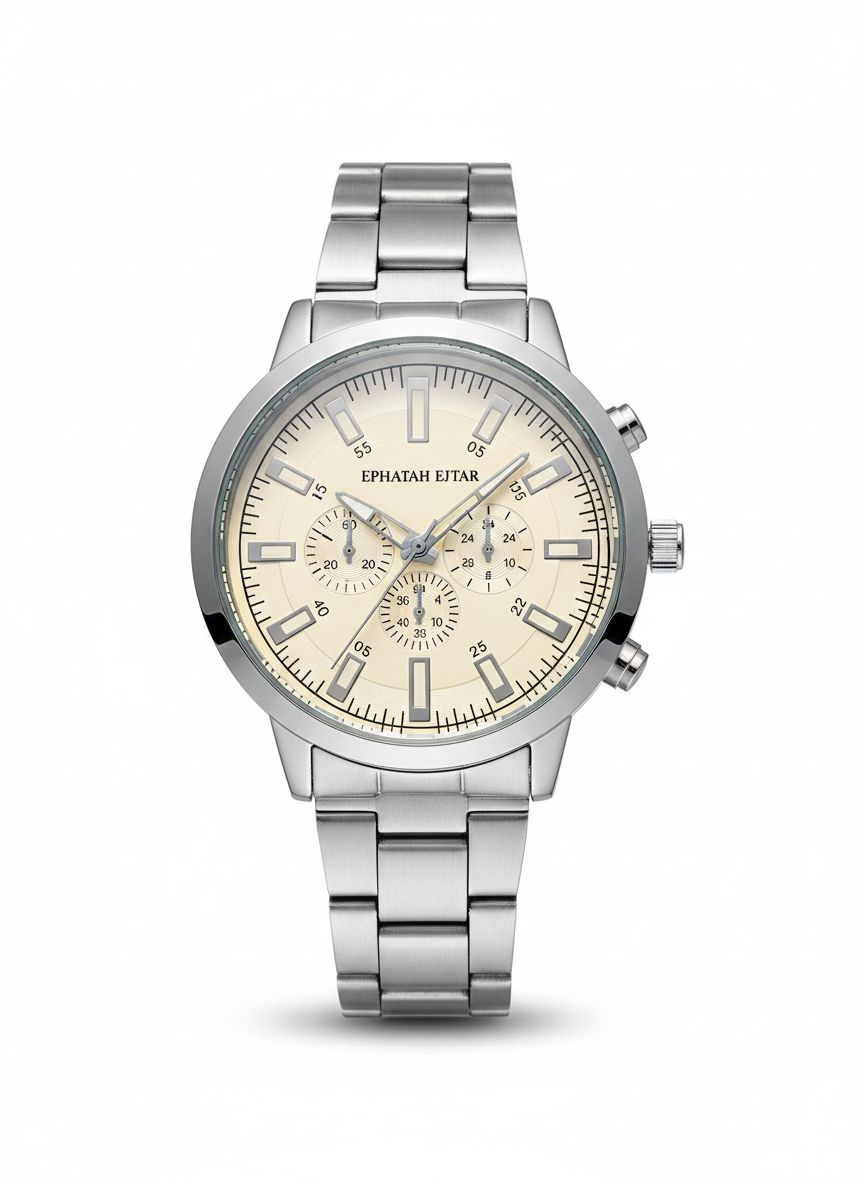 ساعت مچی مردانه بند استیل EPHATAH EITAR