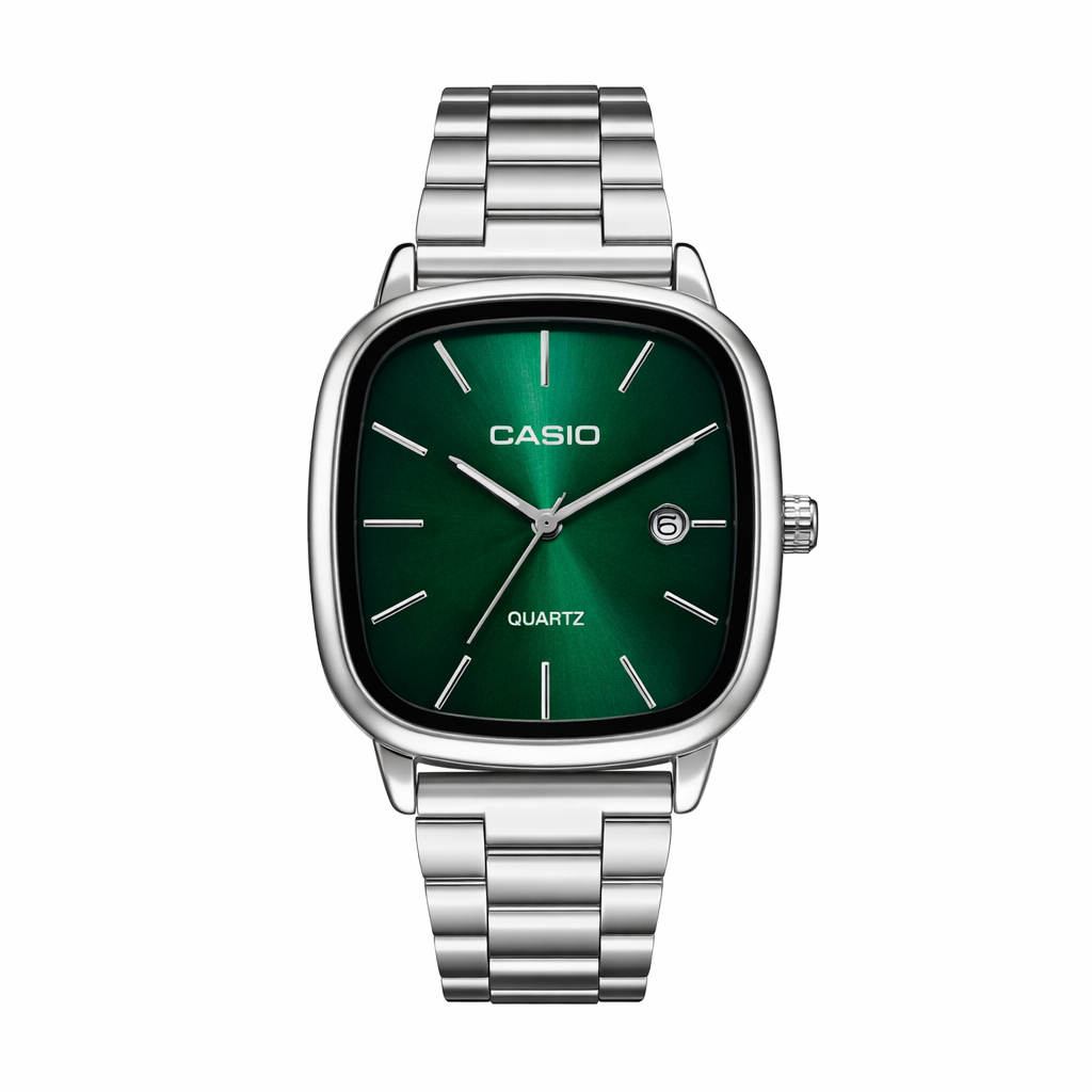 ساعت مردانه Casio Oldmani | بند فلزی نقره‌ای،...